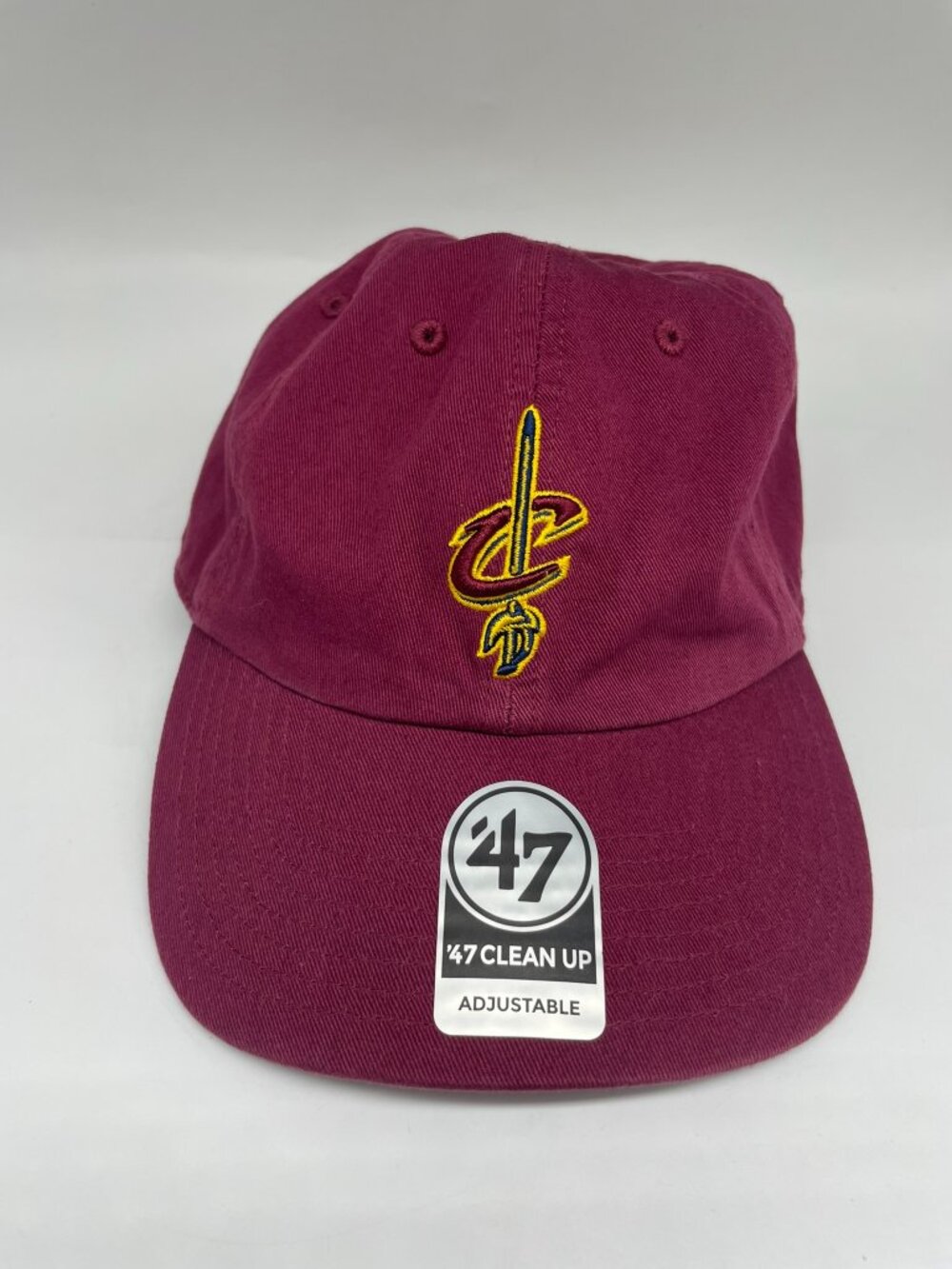 '47 Cleveland Cavaliers NBA Burgundy Dad Hat Strapback Adjustable OSFA